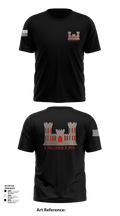 817th engineer sapper 48720796 Short Sleeve Performance Shirt - 52