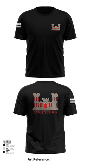 Short Sleeve Performance Shirt, 817th engineer sapper, , Teamtime, Team time, sublimation, custom sports apparel, team uniforms, spirit wear, spiritwear, sports uniforms, custom shirts, team store, custom team store, fundraiser sports, apparel fundraiser