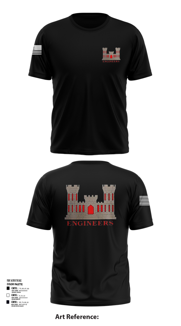 Short Sleeve Performance Shirt, 817th engineer sapper, , Teamtime, Team time, sublimation, custom sports apparel, team uniforms, spirit wear, spiritwear, sports uniforms, custom shirts, team store, custom team store, fundraiser sports, apparel fundraiser