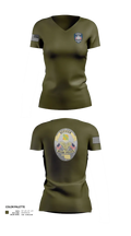 MPD Patrol 83314976 Women's Short Sleeve V-neck Shirt - 22