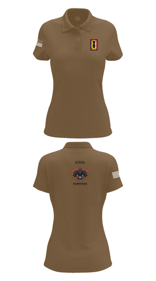 Womens Short Sleeve Performance Polo, HHD, 52ND EOD GP, , Teamtime, Team time, sublimation, custom sports apparel, team uniforms, spirit wear, spiritwear, sports uniforms, custom shirts, team store, custom team store, fundraiser sports, apparel fundraiser