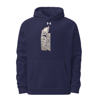 Burgundy Blazers Under Armour Hoodie