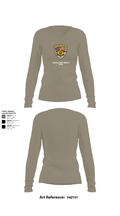 Caldwell County Sheriff's Office 64628956 Women's Long Sleeve V-neck Shirt - 59
