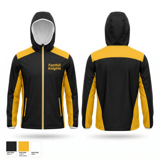 Windbreaker, Foothill Knights, Wrestling, Teamtime, Team time, sublimation, custom sports apparel, team uniforms, spirit wear, spiritwear, sports uniforms, custom shirts, team store, custom team store, fundraiser sports, apparel fundraiser