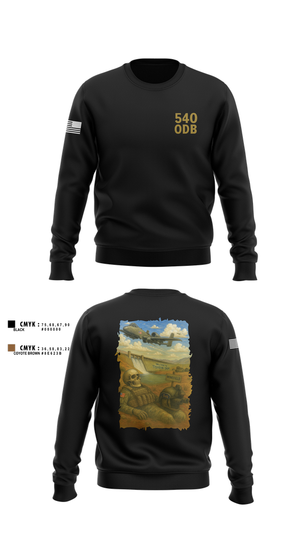Crew Neck Sweatshirt, ODB SYRIA, , Teamtime, Team time, sublimation, custom sports apparel, team uniforms, spirit wear, spiritwear, sports uniforms, custom shirts, team store, custom team store, fundraiser sports, apparel fundraiser