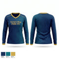 Tampa Bay Tide FC Women's Long Sleeve V-neck Shirt - 1