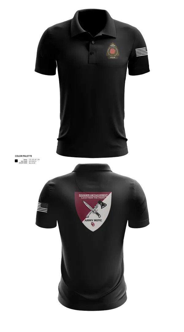Short Sleeve Performance Polo, FY 25-26 OU RC, Army, Teamtime, Team time, sublimation, custom sports apparel, team uniforms, spirit wear, spiritwear, sports uniforms, custom shirts, team store, custom team store, fundraiser sports, apparel fundraiser