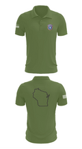 Waukesha recruiting station 70828393 Short Sleeve Performance Polo - 47