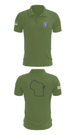 Short Sleeve Performance Polo, Waukesha recruiting station, Army, Teamtime, Team time, sublimation, custom sports apparel, team uniforms, spirit wear, spiritwear, sports uniforms, custom shirts, team store, custom team store, fundraiser sports, apparel fundraiser