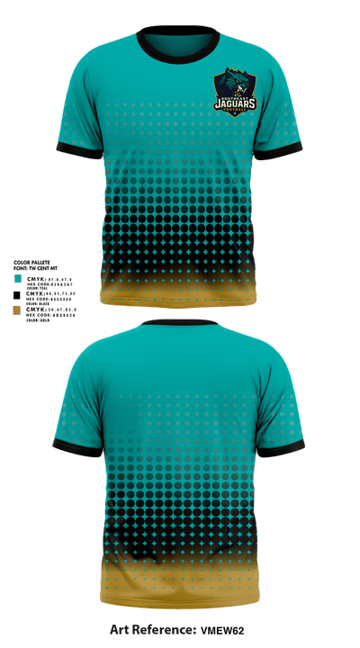 southeast Jaguars 26594681 Short Sleeve Performance Shirt - 1