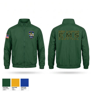 Windbreaker, New London Hospital Ambulance Service, EMS/EMT, Teamtime, Team time, sublimation, custom sports apparel, team uniforms, spirit wear, spiritwear, sports uniforms, custom shirts, team store, custom team store, fundraiser sports, apparel fundraiser