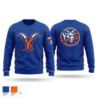 Crew Neck Sweatshirt, RVA Yard Goats, Baseball, Teamtime, Team time, sublimation, custom sports apparel, team uniforms, spirit wear, spiritwear, sports uniforms, custom shirts, team store, custom team store, fundraiser sports, apparel fundraiser