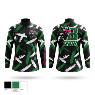 Quarter Zip Jacket, IWV Burros, Cheer, Teamtime, Team time, sublimation, custom sports apparel, team uniforms, spirit wear, spiritwear, sports uniforms, custom shirts, team store, custom team store, fundraiser sports, apparel fundraiser