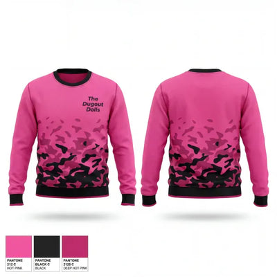 The Dugout Dolls 80815781 Crew Neck Sweatshirt - 2