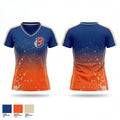 Mid-Michigan Beavers Baseball 35143748 Women's Short Sleeve V-neck Shirt - 1