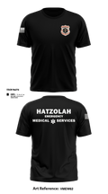 HATZOLAH EMS 34553730 Short Sleeve Performance Shirt - 1