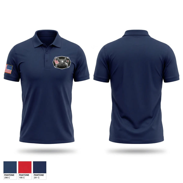 Short Sleeve Performance Polo, wamsutter fire department, Fire Department, Teamtime, Team time, sublimation, custom sports apparel, team uniforms, spirit wear, spiritwear, sports uniforms, custom shirts, team store, custom team store, fundraiser sports, apparel fundraiser