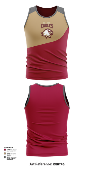Tank Top, Sharon Eagles Cross Country, Cross Country, Teamtime, Team time, sublimation, custom sports apparel, team uniforms, spirit wear, spiritwear, sports uniforms, custom shirts, team store, custom team store, fundraiser sports, apparel fundraiser