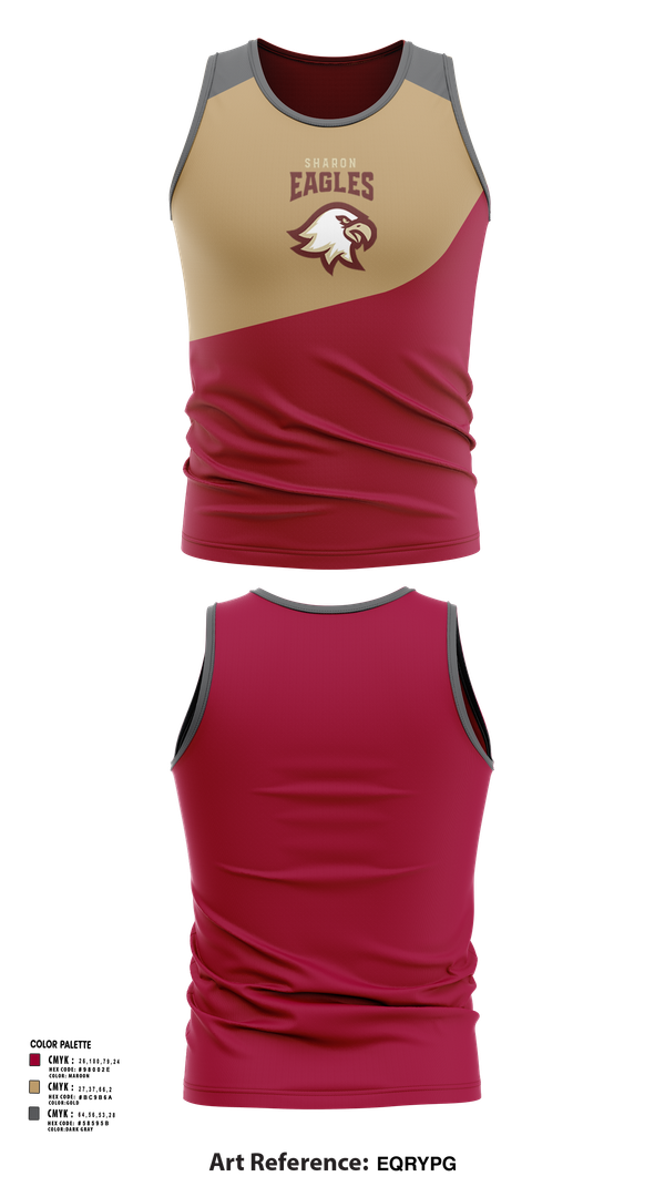 Tank Top, Sharon Eagles Cross Country, Cross Country, Teamtime, Team time, sublimation, custom sports apparel, team uniforms, spirit wear, spiritwear, sports uniforms, custom shirts, team store, custom team store, fundraiser sports, apparel fundraiser