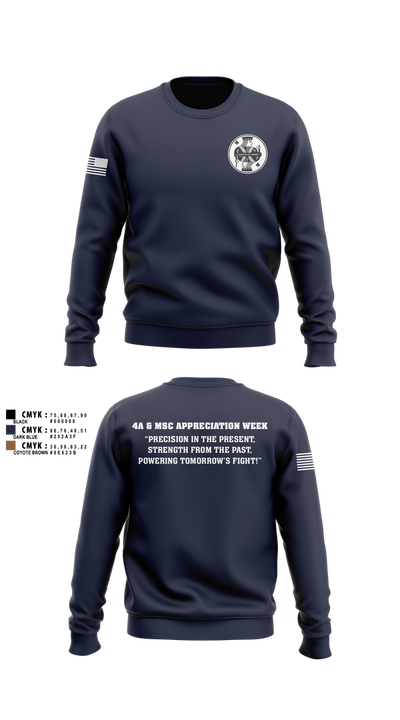 Joint Base San Antonio 4A/MSC 19646958 Crew Neck Sweatshirt - 3