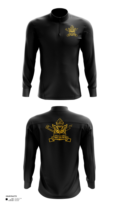 4th/104th BN (CA/PO) 7380170 Quarter Zip Jacket - 21