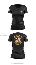 Civil Air Patrol's Fort Worth Phoenix Composite Squadron 53240967 Women's Short Sleeve V-neck Shirt - 3