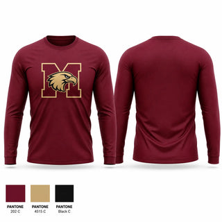 Long Sleeve Performance Shirt, Milano Eagles, Baseball, Teamtime, Team time, sublimation, custom sports apparel, team uniforms, spirit wear, spiritwear, sports uniforms, custom shirts, team store, custom team store, fundraiser sports, apparel fundraiser
