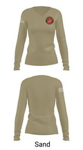 Marine Corps League Casa Grande Detachment 901 97712711 Women's Long Sleeve V-neck Shirt - 97