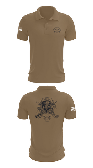 Short Sleeve Performance Polo, 380th Security Police Squadron, , Teamtime, Team time, sublimation, custom sports apparel, team uniforms, spirit wear, spiritwear, sports uniforms, custom shirts, team store, custom team store, fundraiser sports, apparel fundraiser