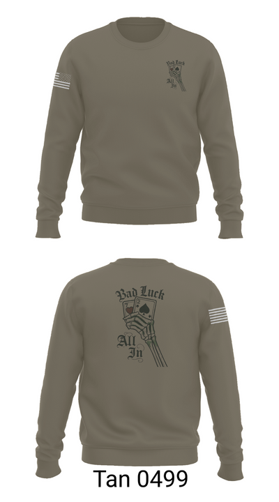 4th plt bad luck 18253345 Crew Neck Sweatshirt - 65