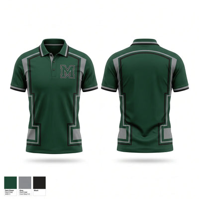 Monrovia Bulldogs Short Sleeve Performance Polo - 1