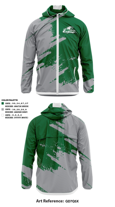 Laney College 76036870 Windbreaker - 1