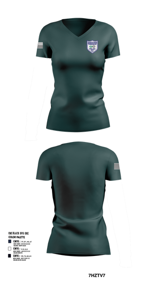 Womens Short Sleeve Vneck Shirt, Andover Township Police Department, , Teamtime, Team time, sublimation, custom sports apparel, team uniforms, spirit wear, spiritwear, sports uniforms, custom shirts, team store, custom team store, fundraiser sports, apparel fundraiser