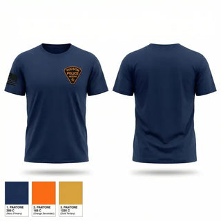 Old School Cotton Feel Shirt, Tucson Police Department, Police, Teamtime, Team time, sublimation, custom sports apparel, team uniforms, spirit wear, spiritwear, sports uniforms, custom shirts, team store, custom team store, fundraiser sports, apparel fundraiser