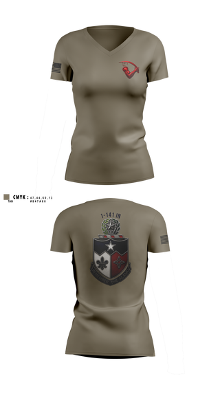 Womens Short Sleeve Vneck Shirt, G Co. 536th BSB, E-Sports, Teamtime, Team time, sublimation, custom sports apparel, team uniforms, spirit wear, spiritwear, sports uniforms, custom shirts, team store, custom team store, fundraiser sports, apparel fundraiser