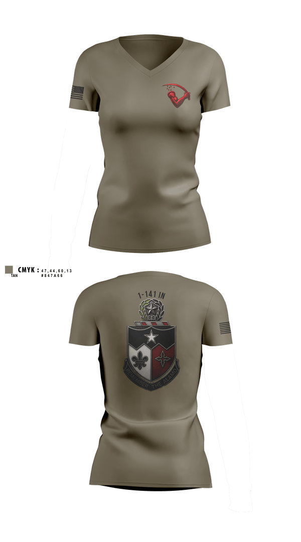 Womens Short Sleeve Vneck Shirt, G Co. 536th BSB, E-Sports, Teamtime, Team time, sublimation, custom sports apparel, team uniforms, spirit wear, spiritwear, sports uniforms, custom shirts, team store, custom team store, fundraiser sports, apparel fundraiser