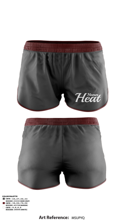Homer Heat 75539794 Track Shorts - 2