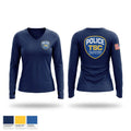 TSC PD Women's Long Sleeve V-neck Shirt - 1
