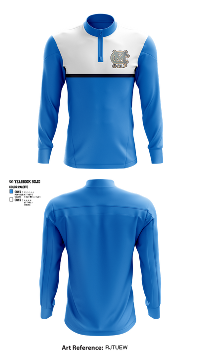 Moore County Golf 13386154 Quarter Zip Jacket - 2