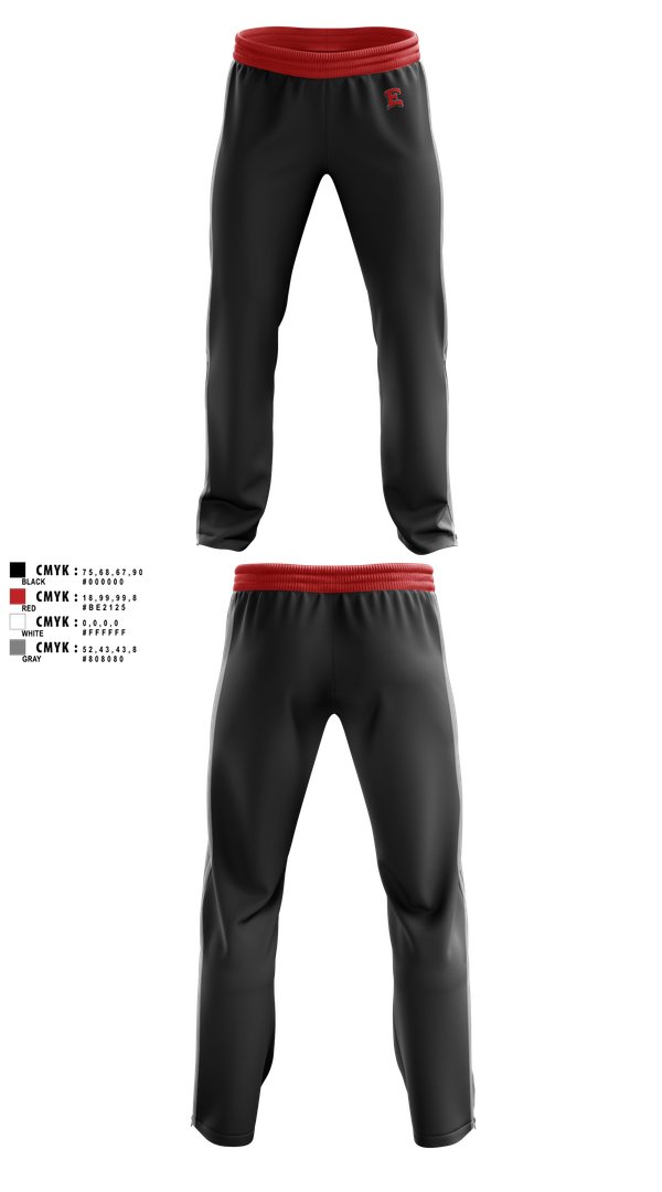 Sweatpants, East Scarlets Football, , Teamtime, Team time, sublimation, custom sports apparel, team uniforms, spirit wear, spiritwear, sports uniforms, custom shirts, team store, custom team store, fundraiser sports, apparel fundraiser