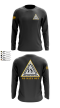 Fort Knox Fight Club Long Sleeve Performance Shirt 3