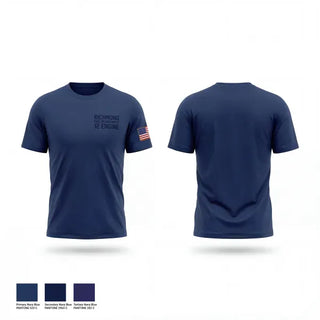 Short Sleeve Performance Shirt, Richmond Fire Department, Fire Department, Teamtime, Team time, sublimation, custom sports apparel, team uniforms, spirit wear, spiritwear, sports uniforms, custom shirts, team store, custom team store, fundraiser sports, apparel fundraiser