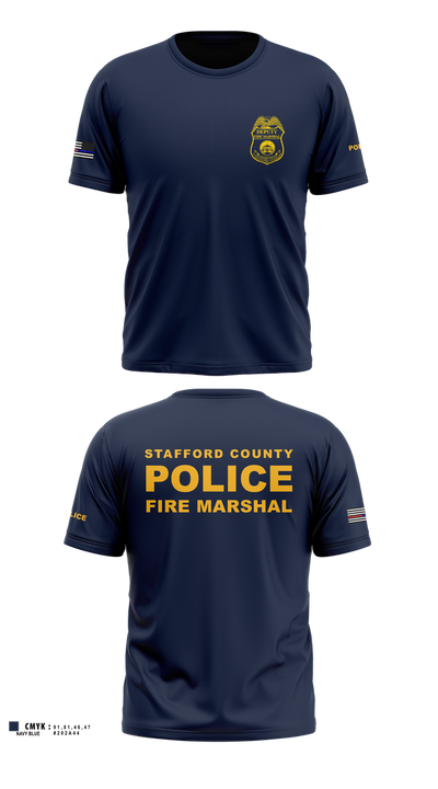 Stafford County Fire Marshal's Office 23358939 Short Sleeve Performance Shirt - 4