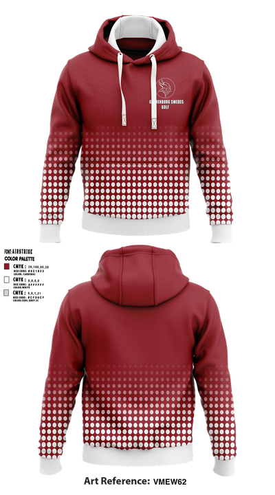 Gothenburg Swedes Golf 80910153 Hoodie - 1