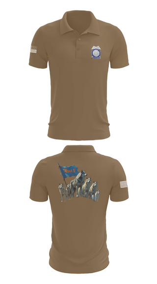 Short Sleeve Performance Polo, GSP POST 5 DALTON, Police, Teamtime, Team time, sublimation, custom sports apparel, team uniforms, spirit wear, spiritwear, sports uniforms, custom shirts, team store, custom team store, fundraiser sports, apparel fundraiser