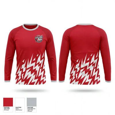 Amherst Lightning 93409036 Long Sleeve Performance Shirt 1