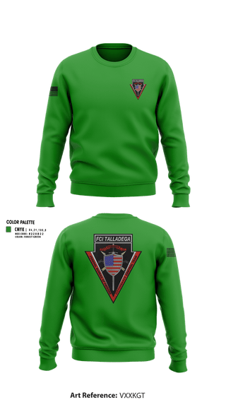 Crew Neck Sweatshirt, Bureau of Prisons, Police, Teamtime, Team time, sublimation, custom sports apparel, team uniforms, spirit wear, spiritwear, sports uniforms, custom shirts, team store, custom team store, fundraiser sports, apparel fundraiser