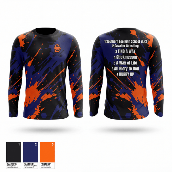 Long Sleeve Performance Shirt, Cavalier Wrestling, Wrestling, Teamtime, Team time, sublimation, custom sports apparel, team uniforms, spirit wear, spiritwear, sports uniforms, custom shirts, team store, custom team store, fundraiser sports, apparel fundraiser