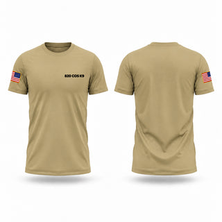 Old School Cotton Feel Shirt, 820 COS K9, Air Force, Teamtime, Team time, sublimation, custom sports apparel, team uniforms, spirit wear, spiritwear, sports uniforms, custom shirts, team store, custom team store, fundraiser sports, apparel fundraiser