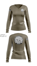 Alabama Drug Enforcement Task Force 96229132 Women's Long Sleeve V-neck Shirt - 25
